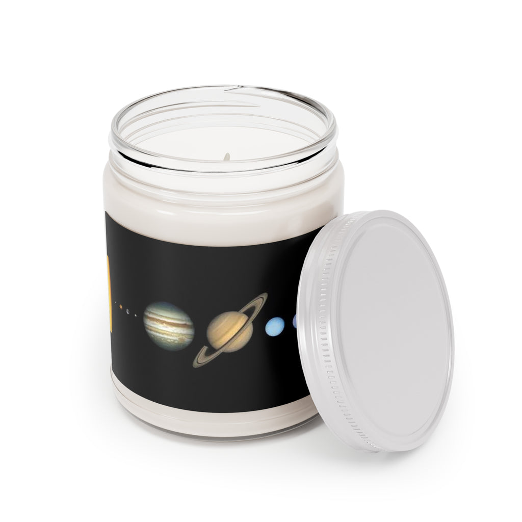 Solar System Planets Candle Jar | Soy Candle 9oz