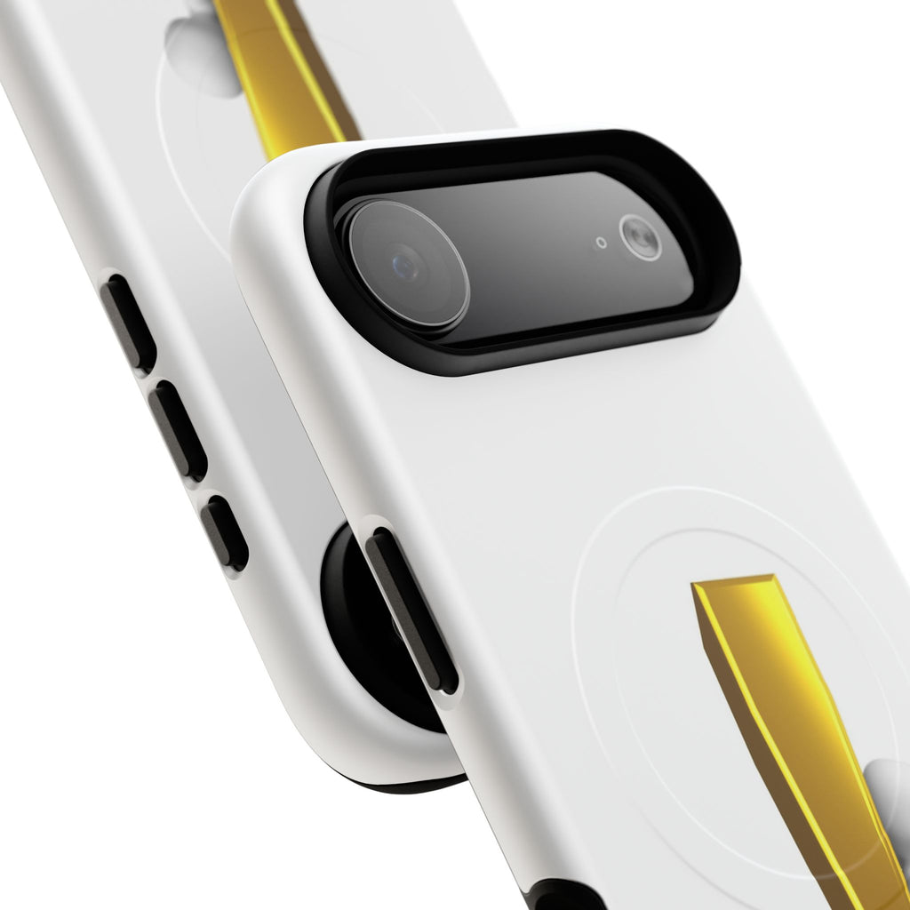 Gold Exclamation Mark Phone Case | Tough Magnetic Case