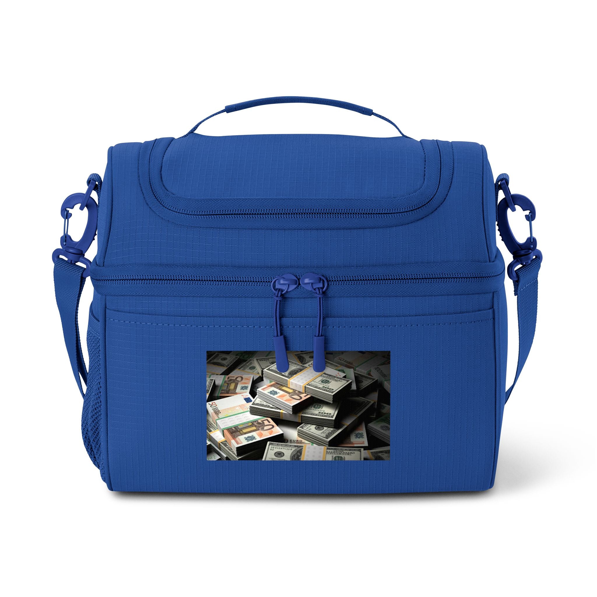 Stacks of Cash Cooler Bag | Insulated Lunch Tote, Money Print