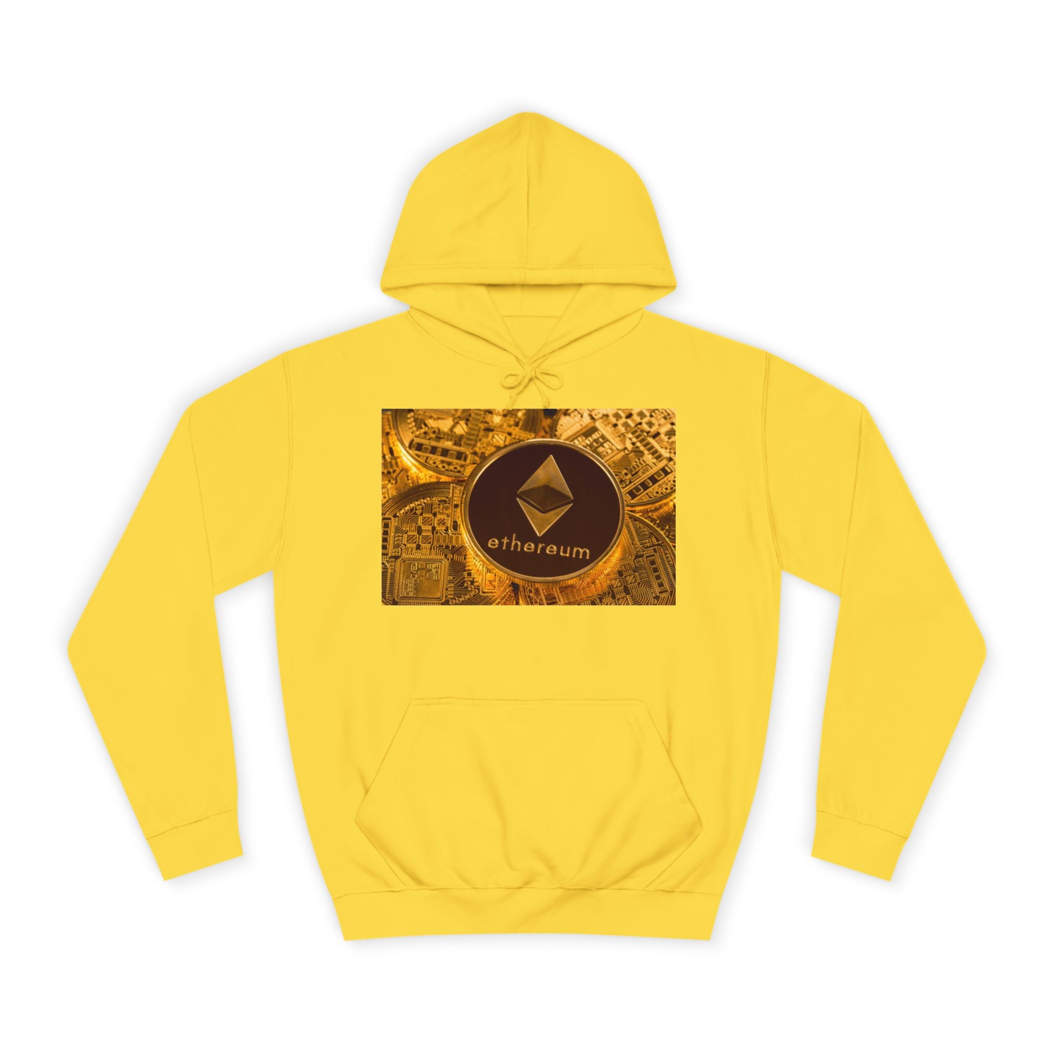 Sweat à capuche Ethereum Coin | Sweat-shirt logo Crypto, design Blockchain