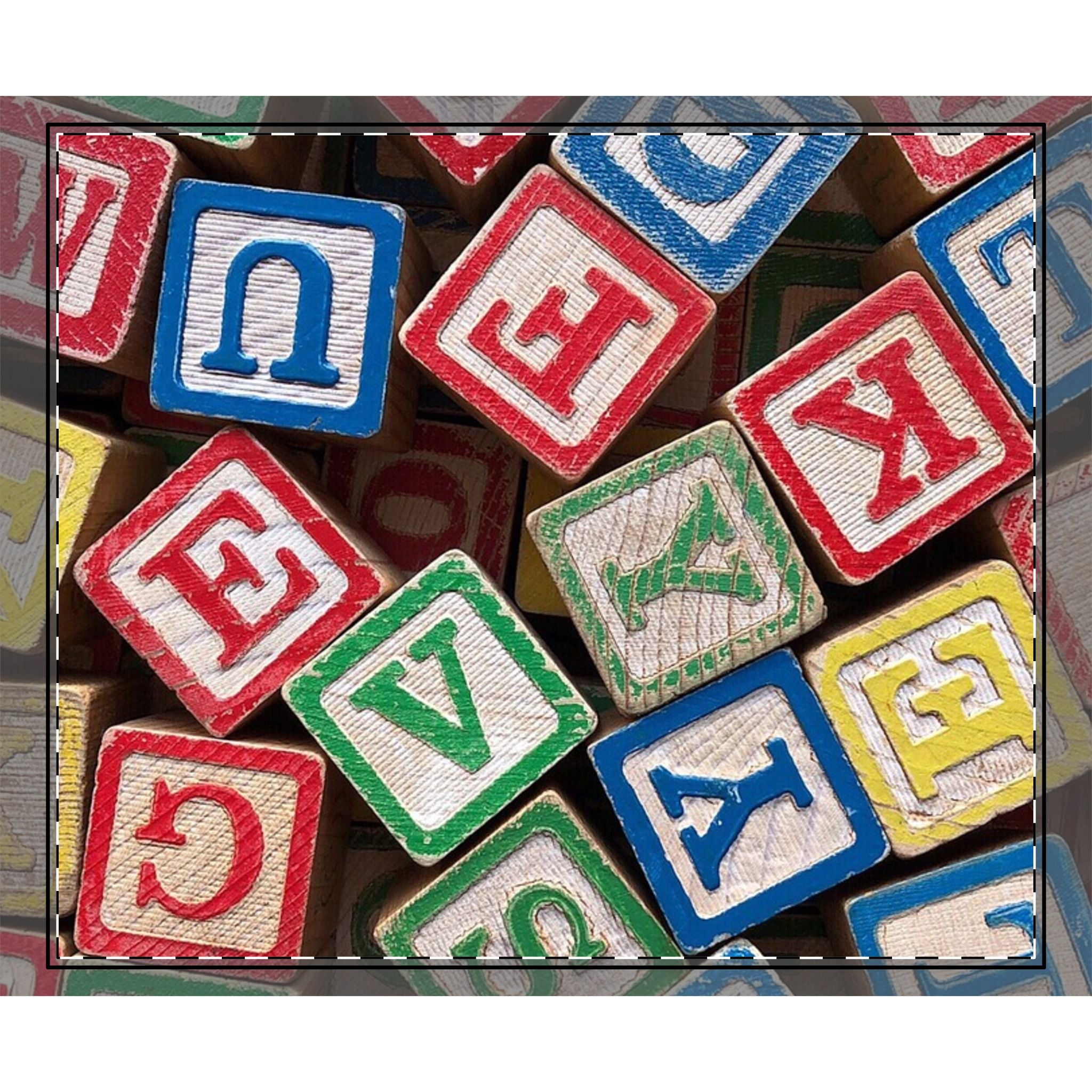 Couverture de blocs alphabet