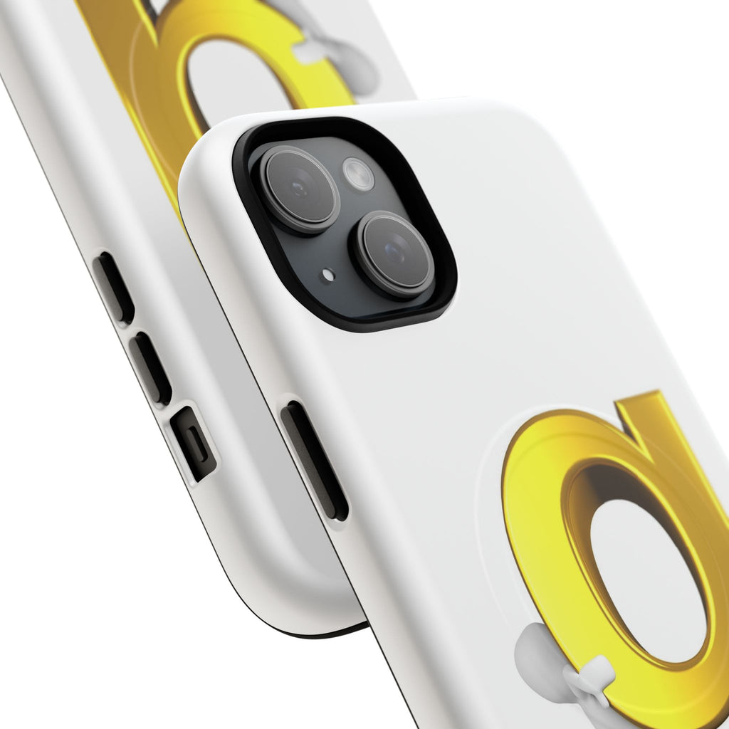 Gold Letter Q Phone Case | Tough Magnetic Case