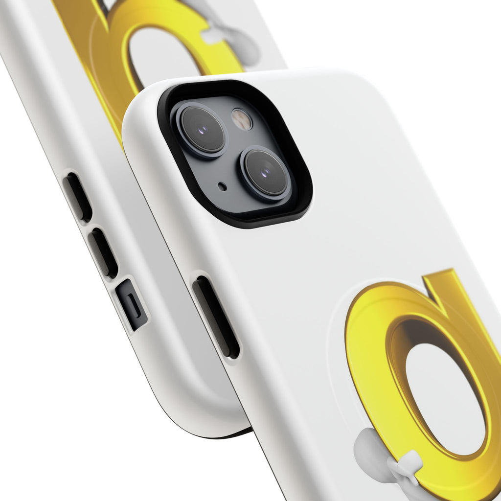Gold Letter Q Phone Case | Tough Magnetic Case
