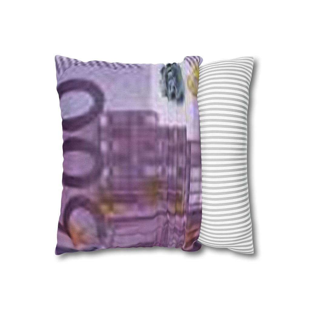 500 Euro Spun Polyester Square Pillow Case