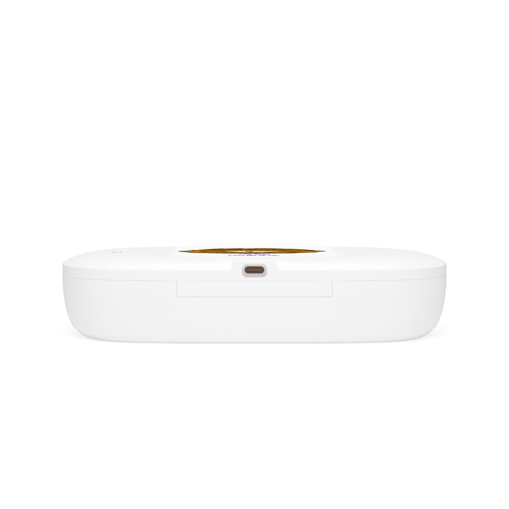Bird Nest Illustration UV Phone Sanitizer and Wireless Charging Pad | Nest Eggs Design