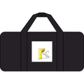 Yellow R Logo Duffel Bag | Checker or Camo Strap Travel Bag