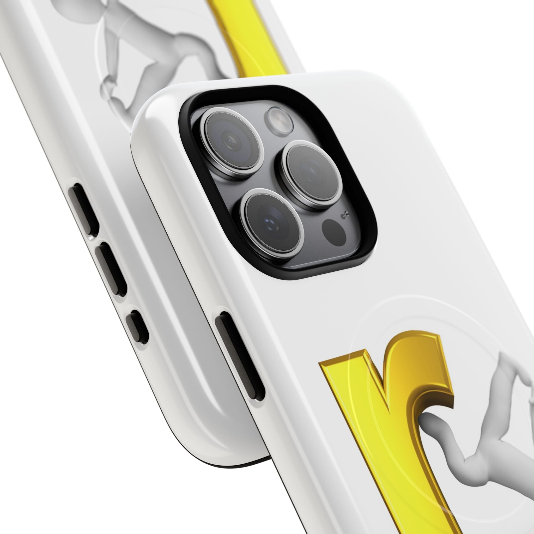 Yellow Letter R Breakdance Phone Case | Tough Magnetic Case