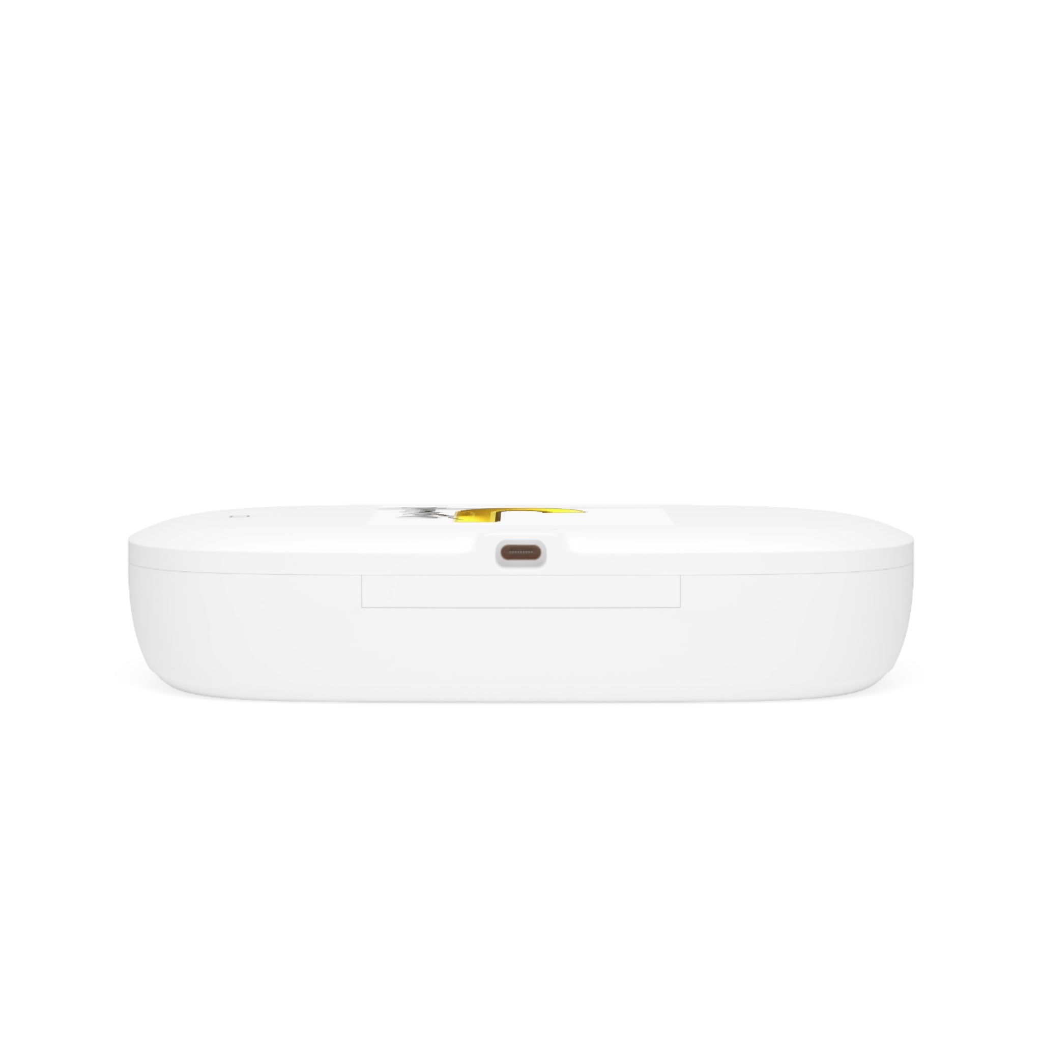 Gold Letter J Monogram UV Phone Sanitizer and Wireless Charging Pad