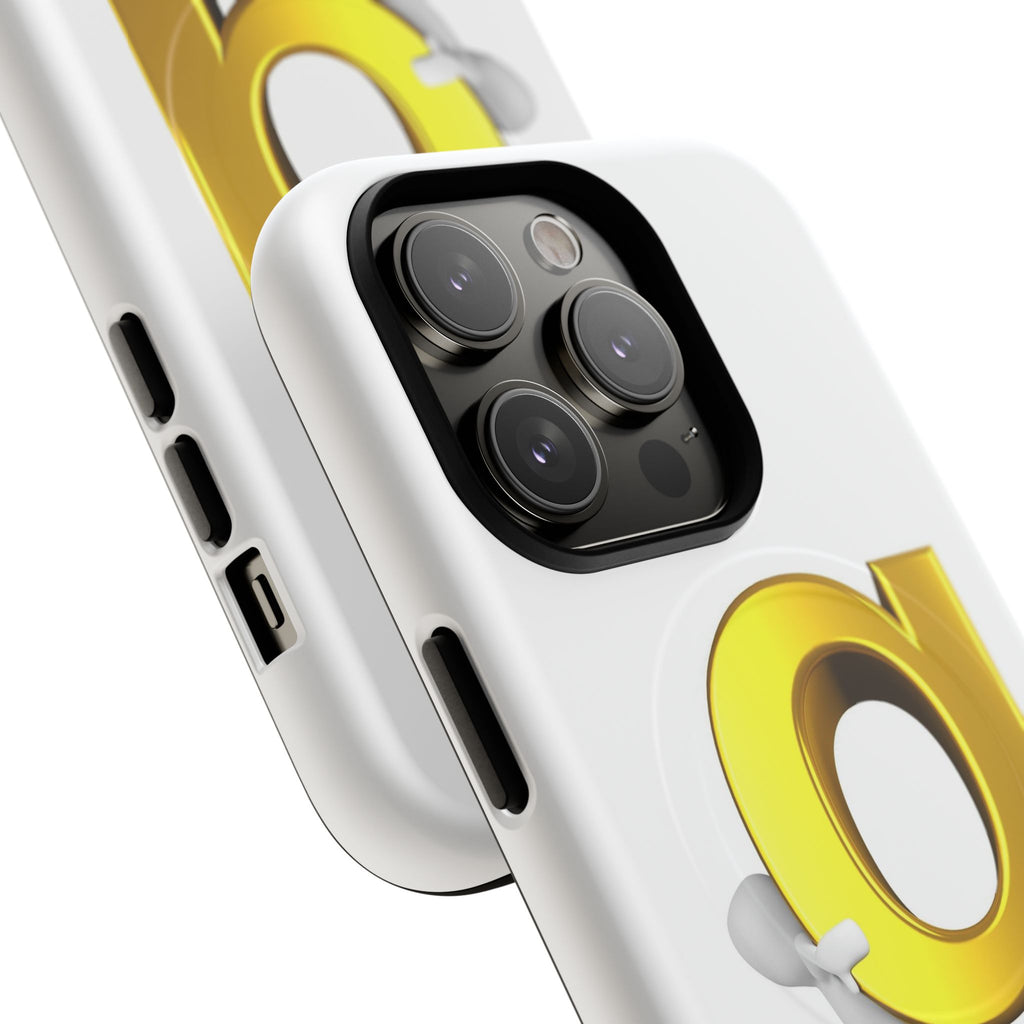 Gold Letter Q Phone Case | Tough Magnetic Case