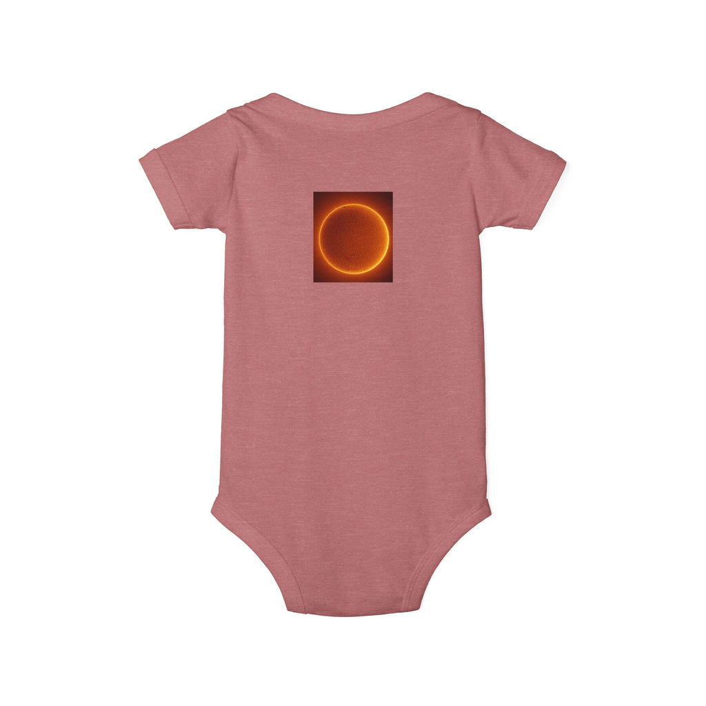 Solar Eclipse Ring Infant One Piece | Space Baby Bodysuit