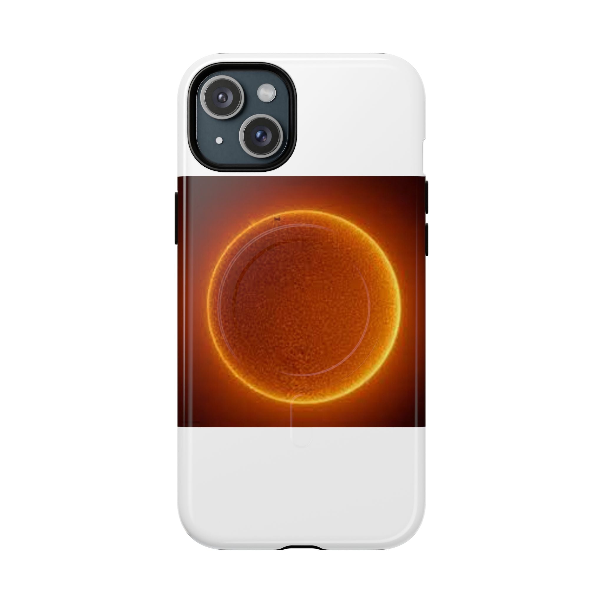 Coque de téléphone luminescente pour éclipse solaire | Coque magnétique résistante