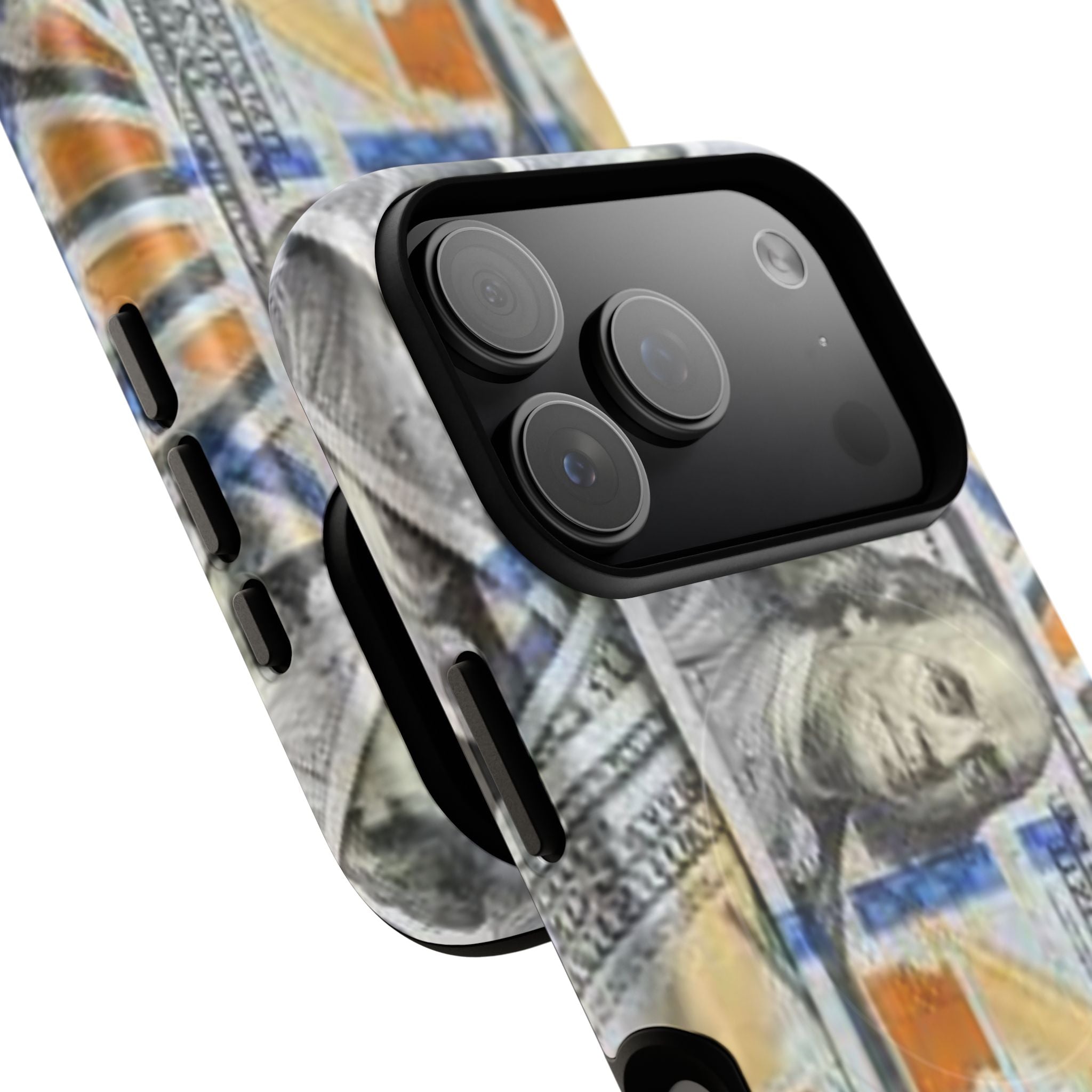 Hundred Dollar Bills Phone Case | Tough Magnetic Case, Money Pattern