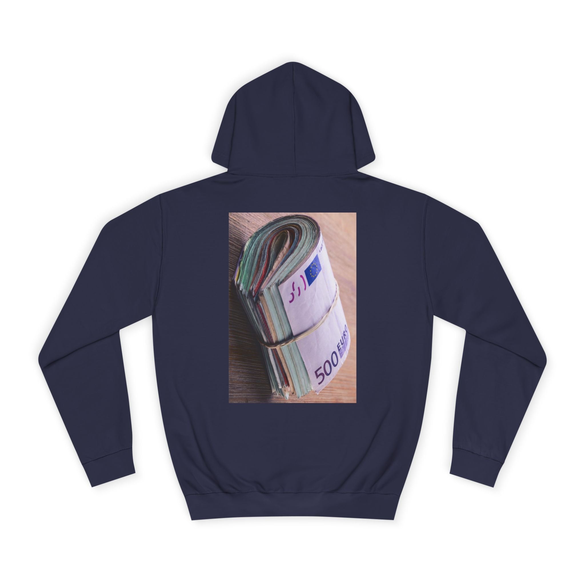 Rolled Currency Stack Hoodie | Money Print, Cash Bundle