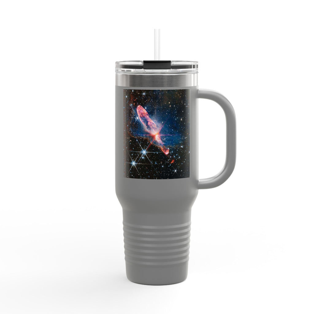 Cosmic Nebula with Stars 40oz Travel Mug | Space Galaxy Insulated Tumbler