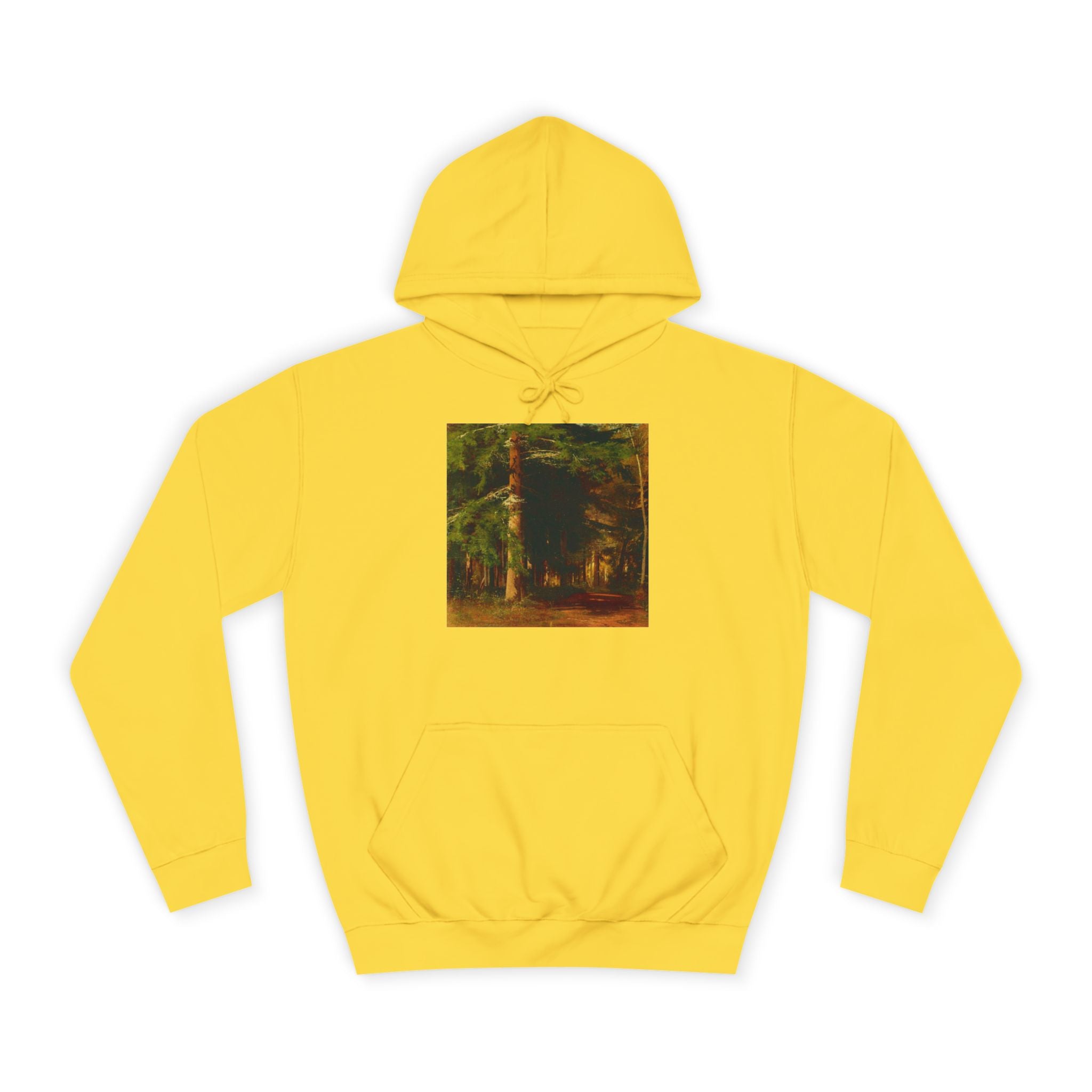 Sweat à capuche motif Forêt | Sweat-shirt vintage Arbres des bois