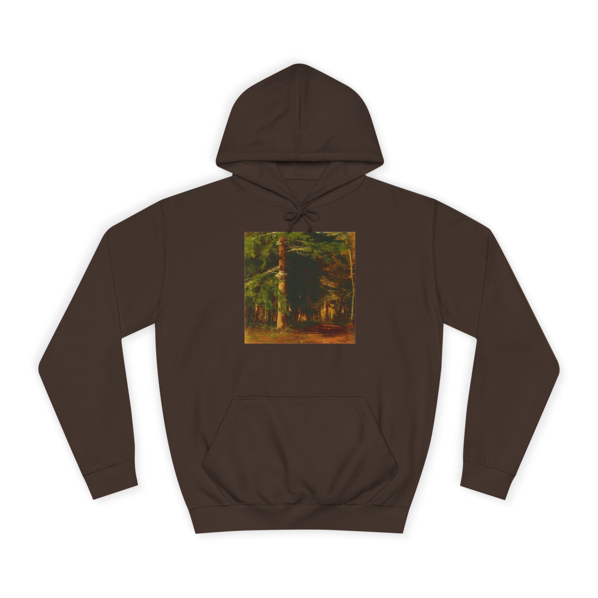 Sweat à capuche motif Forêt | Sweat-shirt vintage Arbres des bois