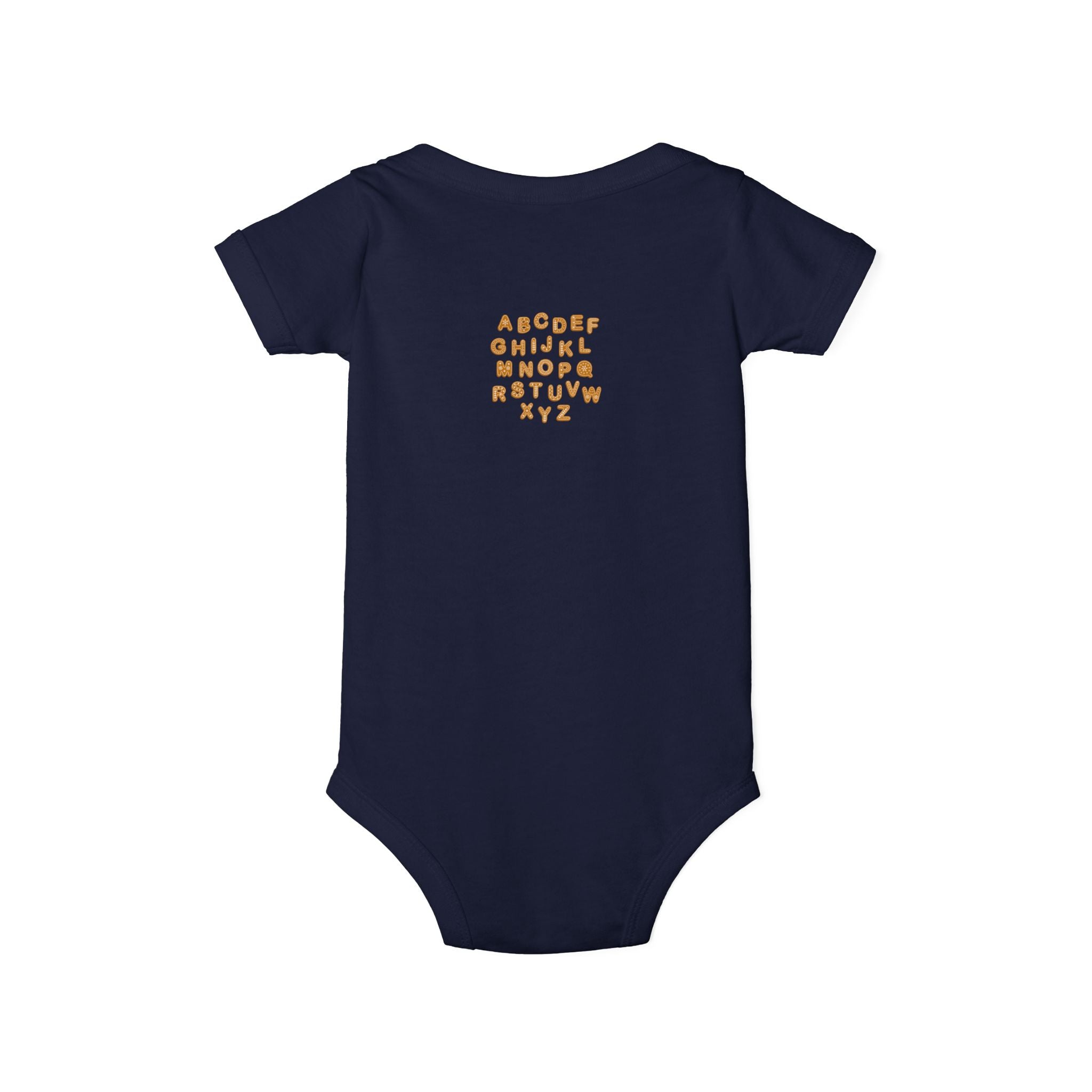 Handwritten Alphabet Infant Onesie | Baby Bodysuit