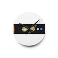 Solar System Planets Acrylic Wall Clock | Space Planet Design