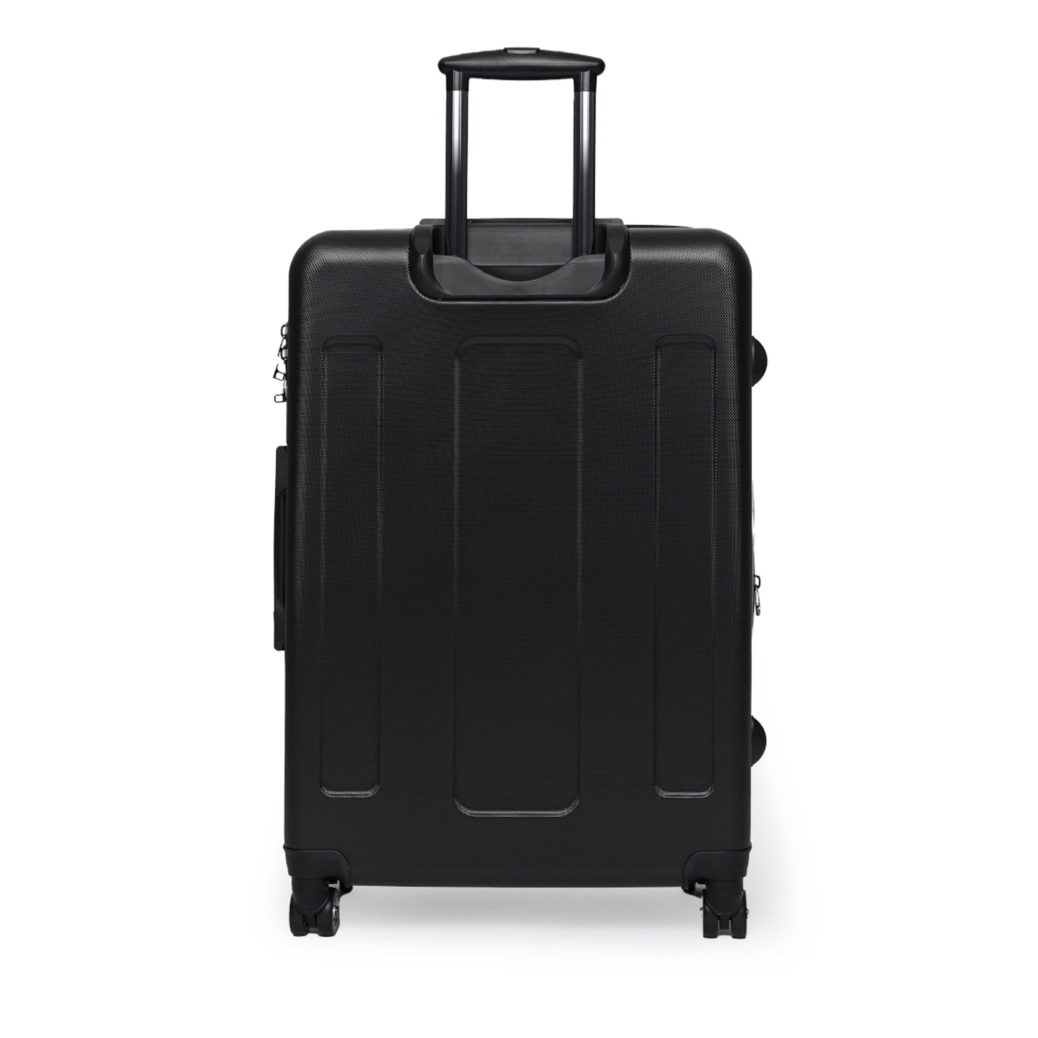 3D Gold Letter A with Figure Suitcase | Monogram Luggage