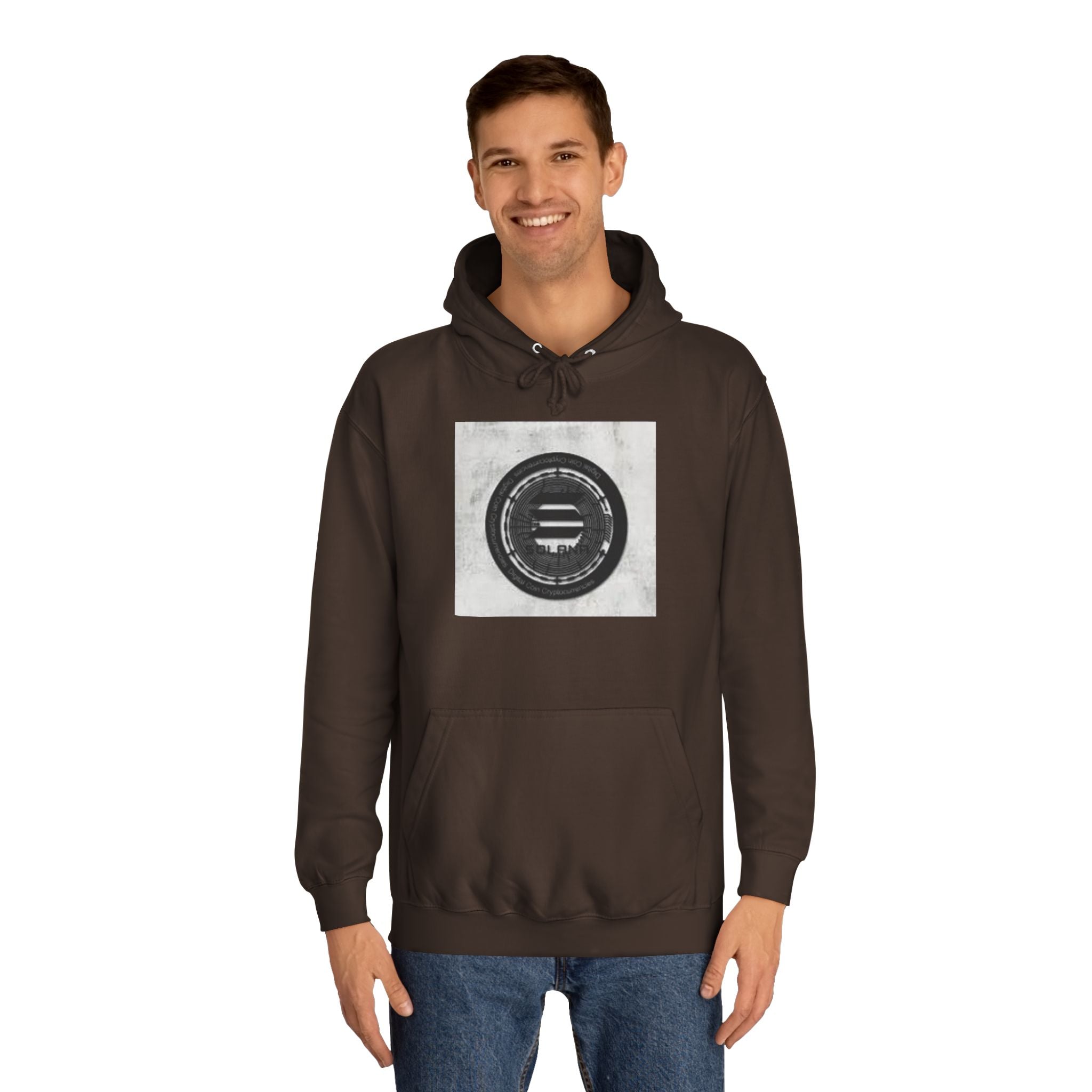 Solana Cryptocurrency Coin Hoodie | Retro Music Graphic