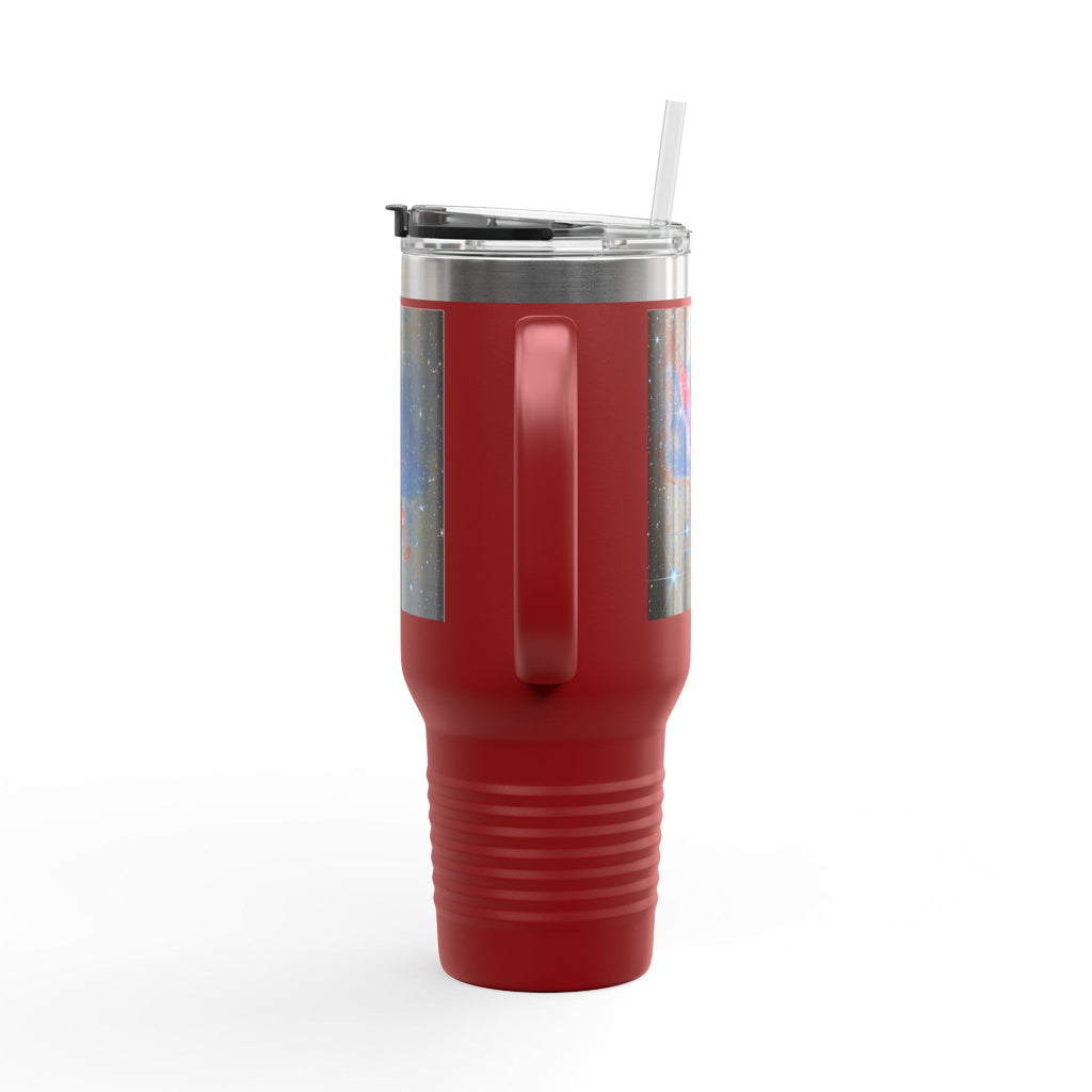 Cosmic Nebula with Stars 40oz Travel Mug | Space Galaxy Insulated Tumbler