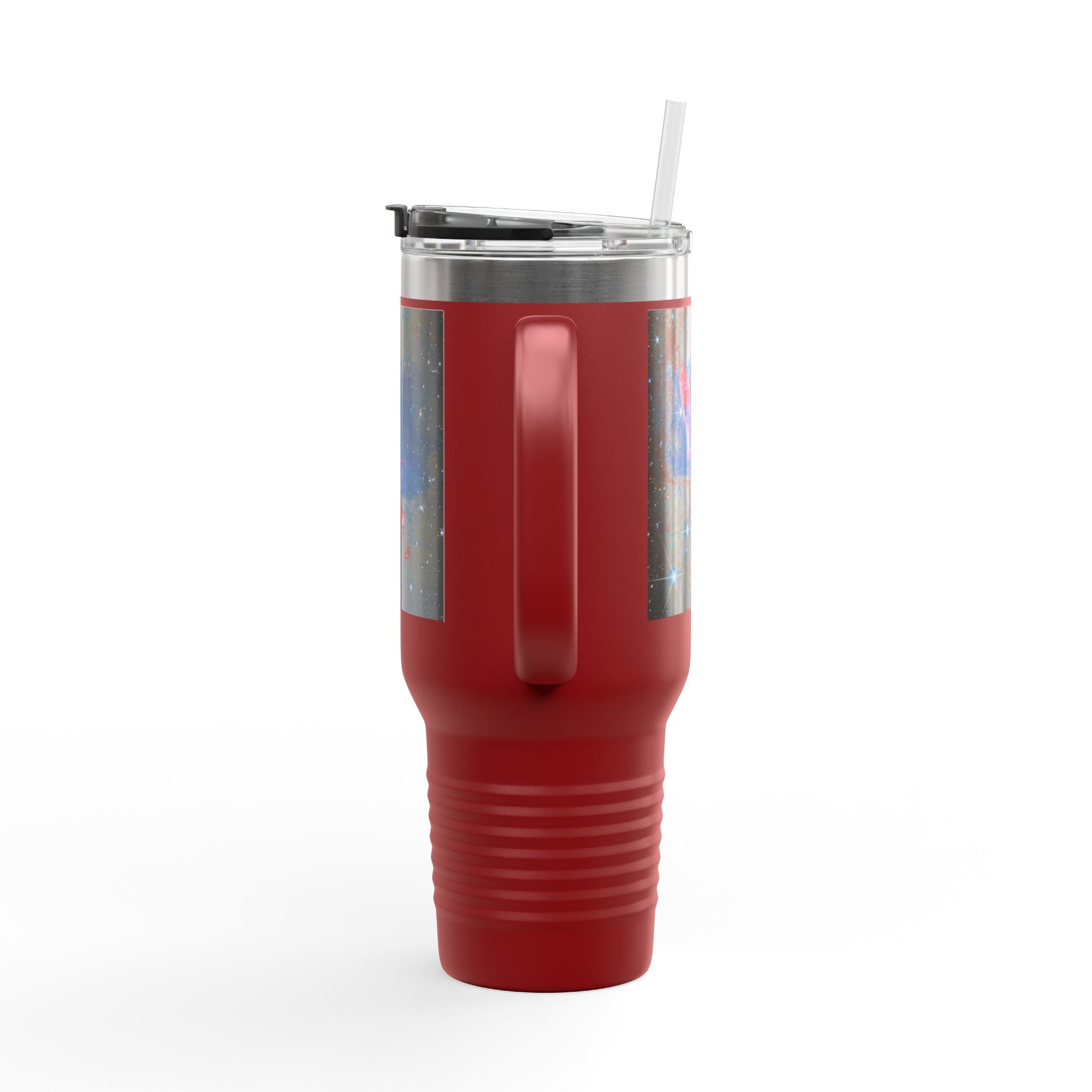 Cosmic Nebula with Stars 40oz Travel Mug | Space Galaxy Insulated Tumbler