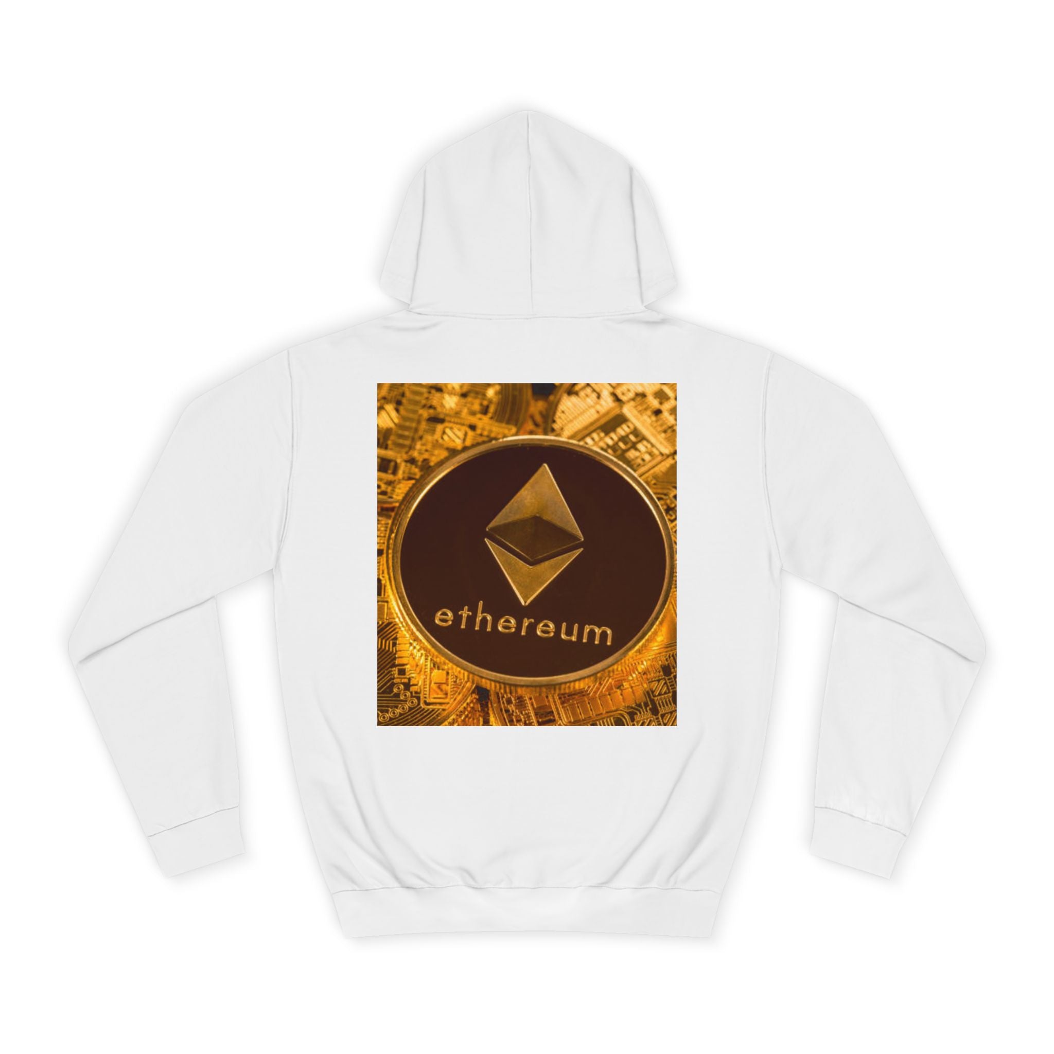 Ethereum Coin Hoodie | Crypto Logo Sweatshirt, Blockchain Design