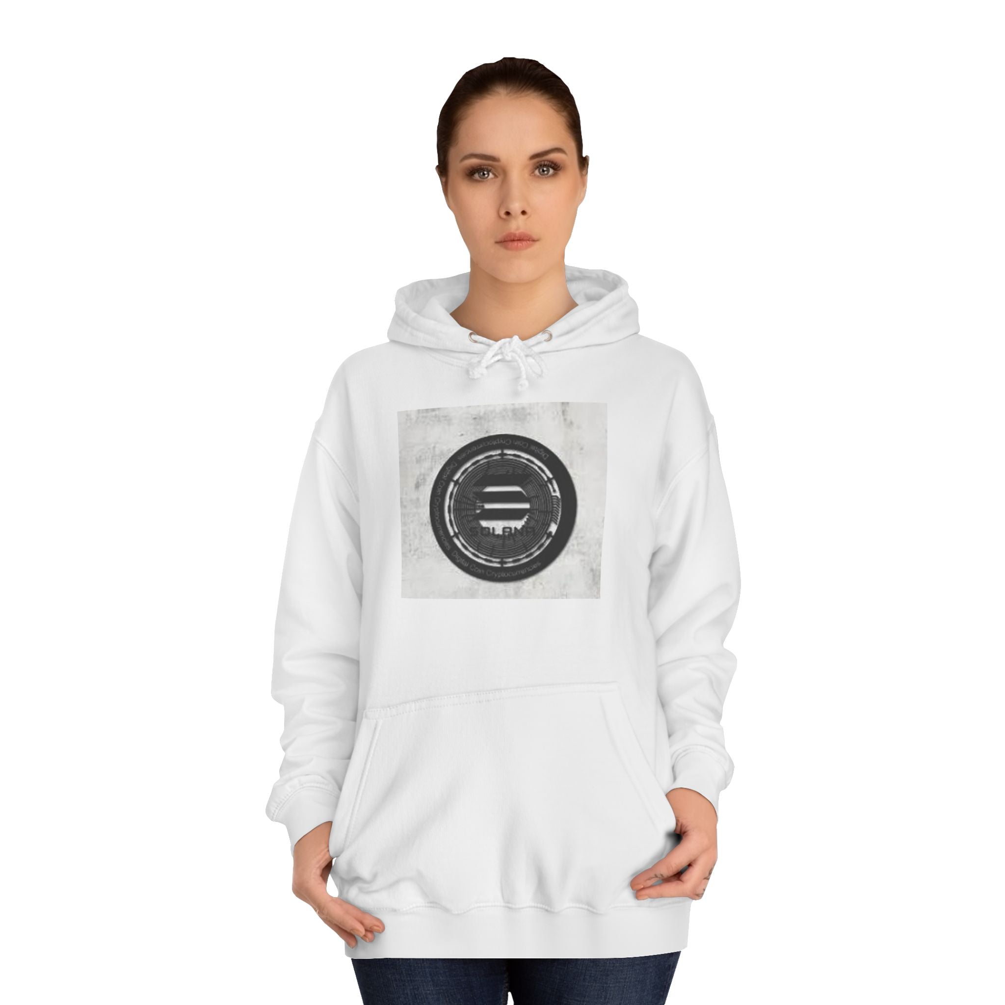 Solana Cryptocurrency Coin Hoodie | Retro Music Graphic