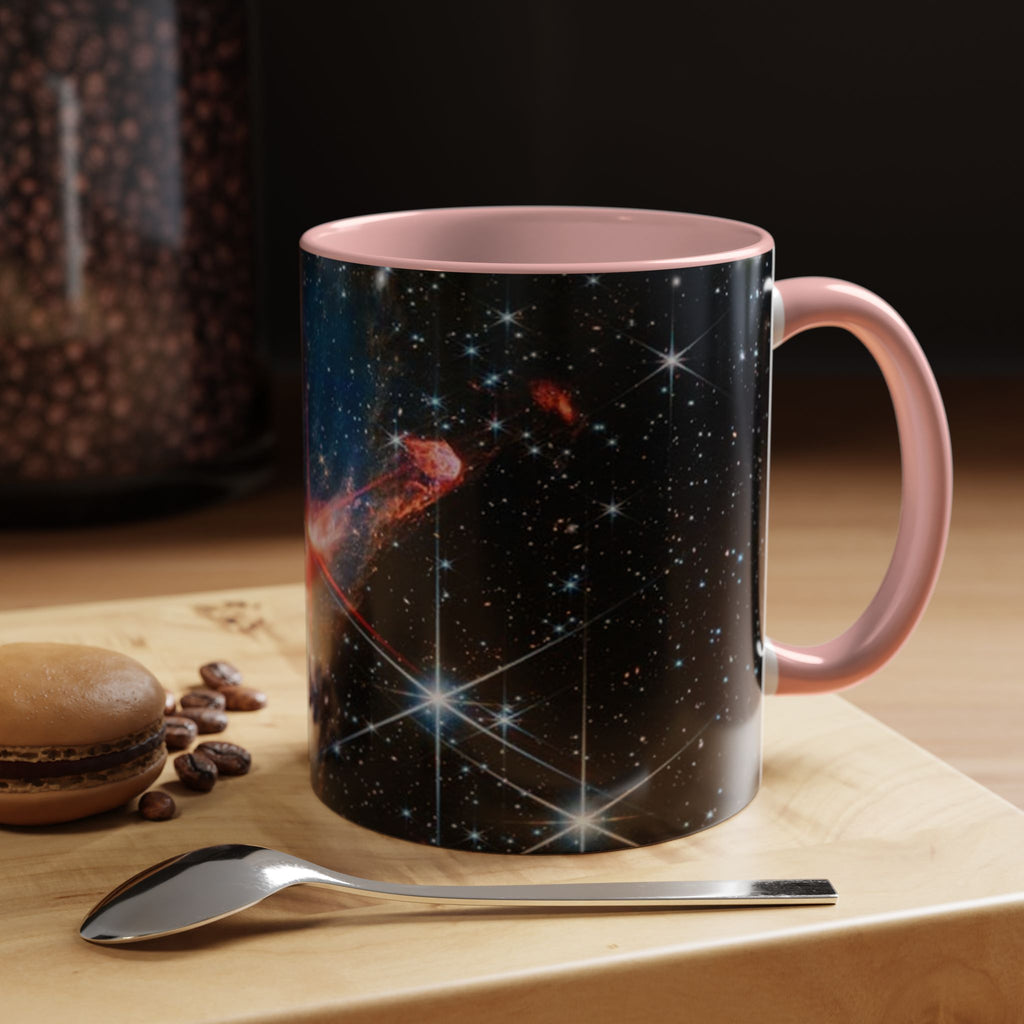 Mug à café motif nébuleuse cosmique galaxie | Scène astronomique étoiles de l'espace