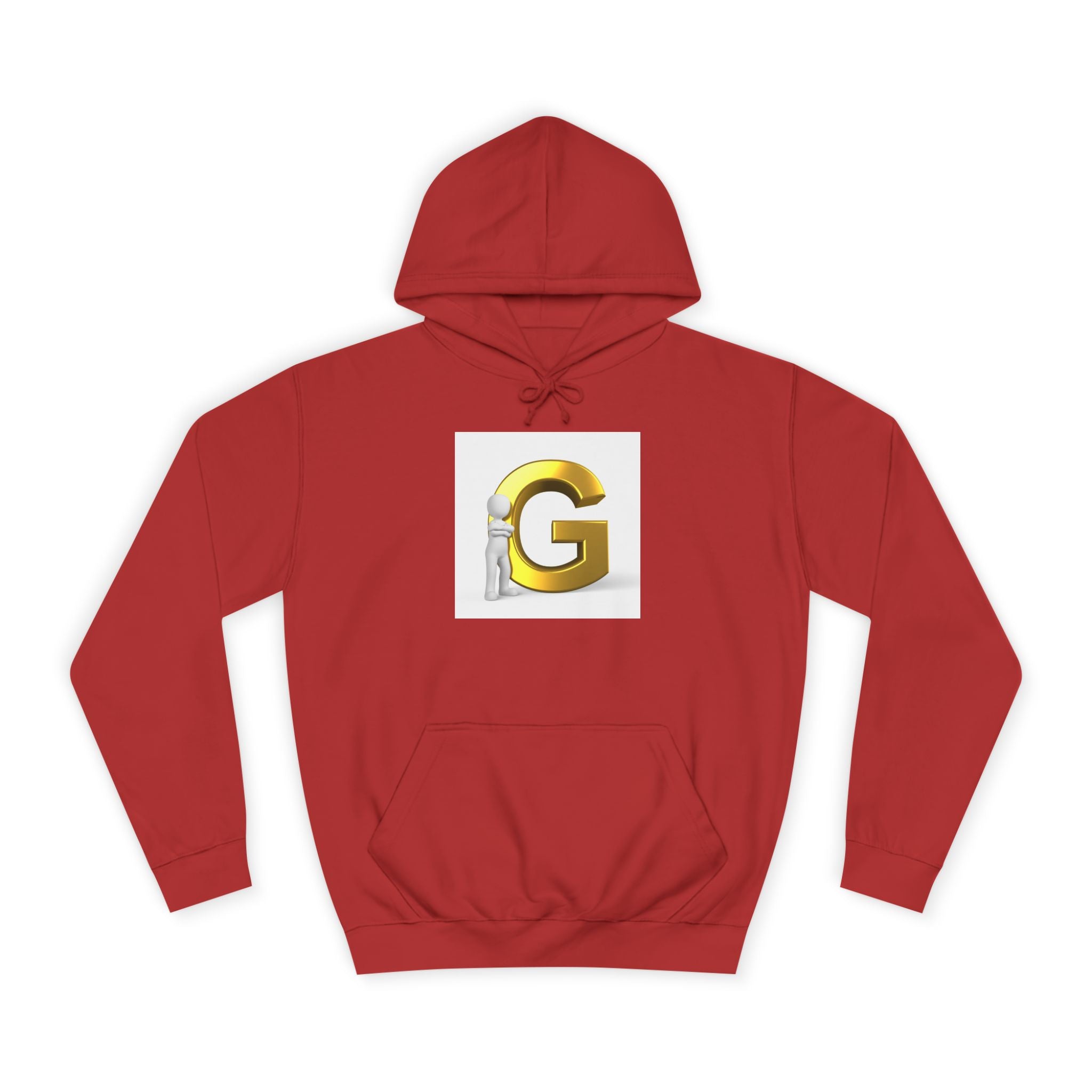 Gold Letter G Hoodie | Initial G Monogram sweatshirt
